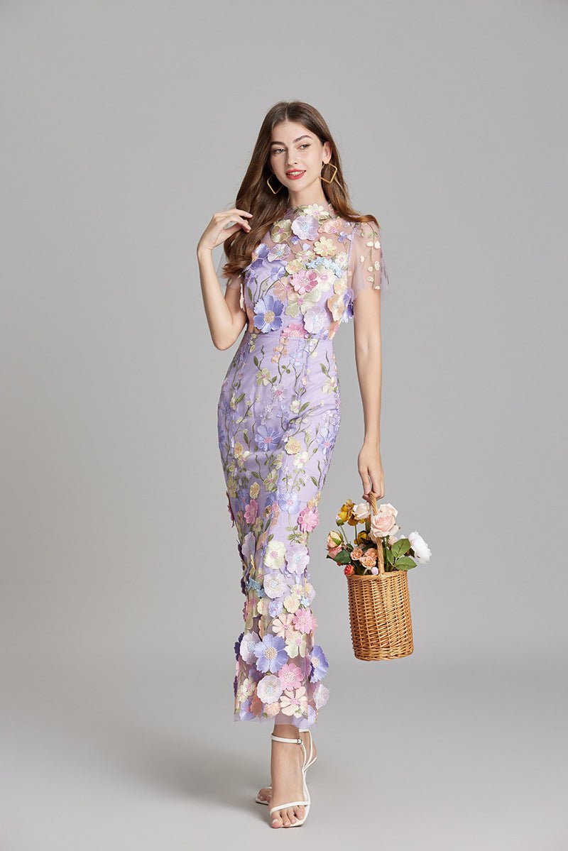 Women’s Cocktail Dresses With Floral Design | Formal - Mason Luxor