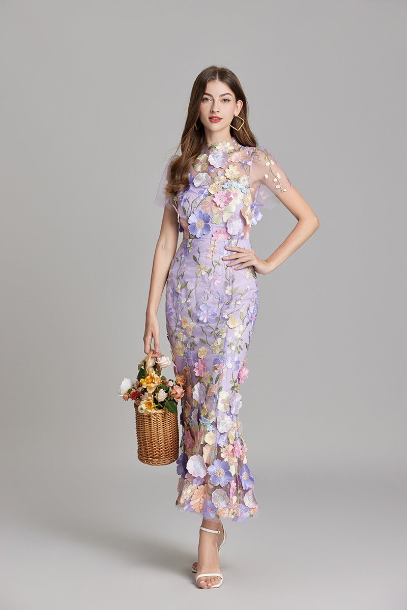 Women’s Cocktail Dresses With Floral Design | Formal - Mason Luxor