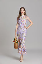 Women’s Cocktail Dresses With Floral Design | Formal - Mason Luxor