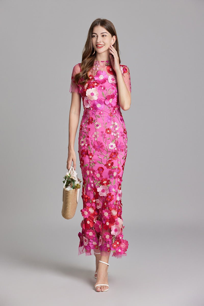 Women’s Cocktail Dresses With Floral Design | Formal - Mason Luxor