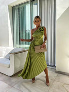 Women’s Cocktail Dresses With One Shoulder | Wedding Guest - Mason Luxor