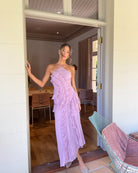 Women’s Cocktail Dresses With Pleated Ruffles | Evening - Mason Luxor