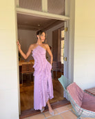 Women’s Cocktail Dresses With Pleated Ruffles | Evening - Mason Luxor