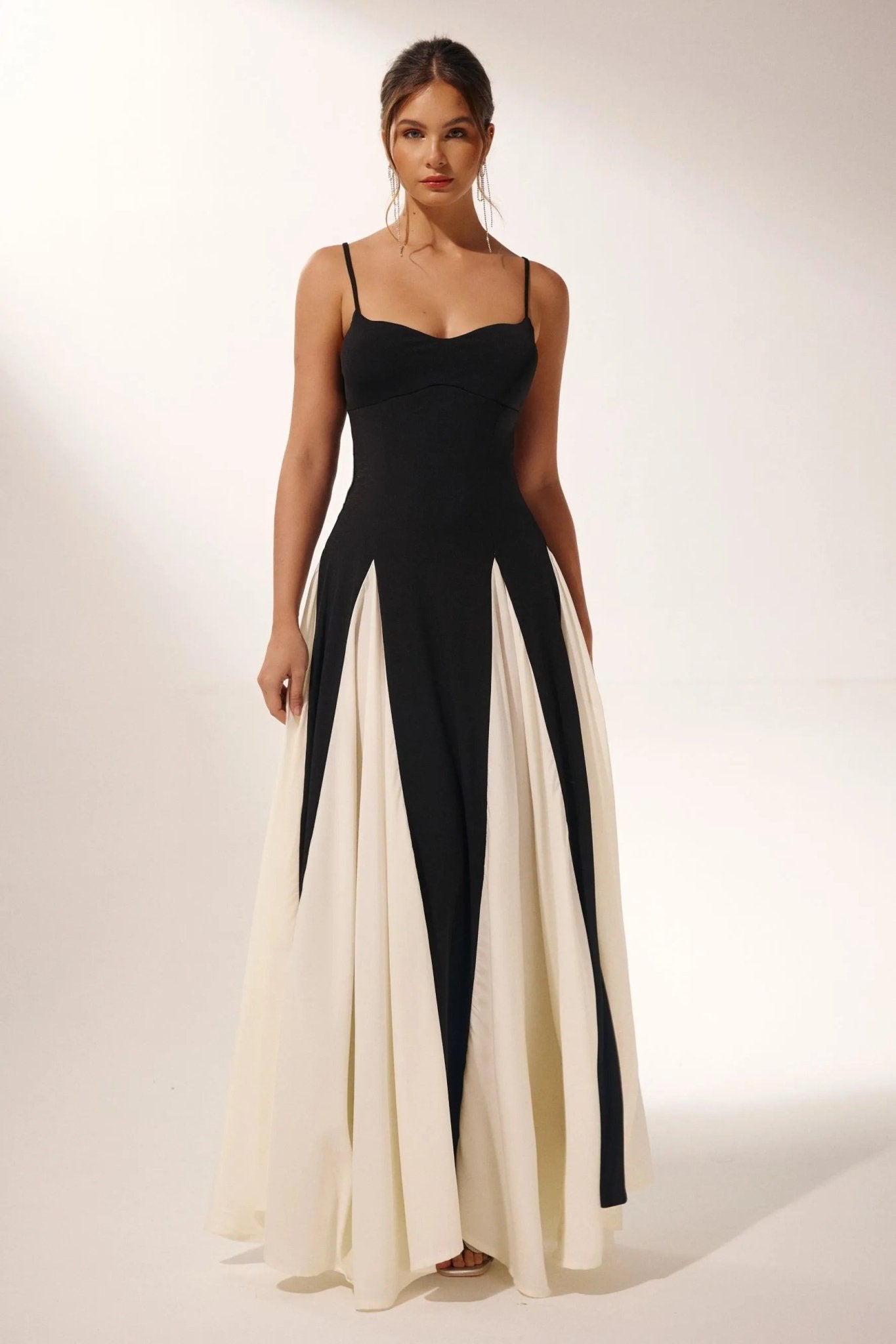 Women’s Cocktail Dresses With Two - Tone Design | Wedding Guest - Mason Luxor