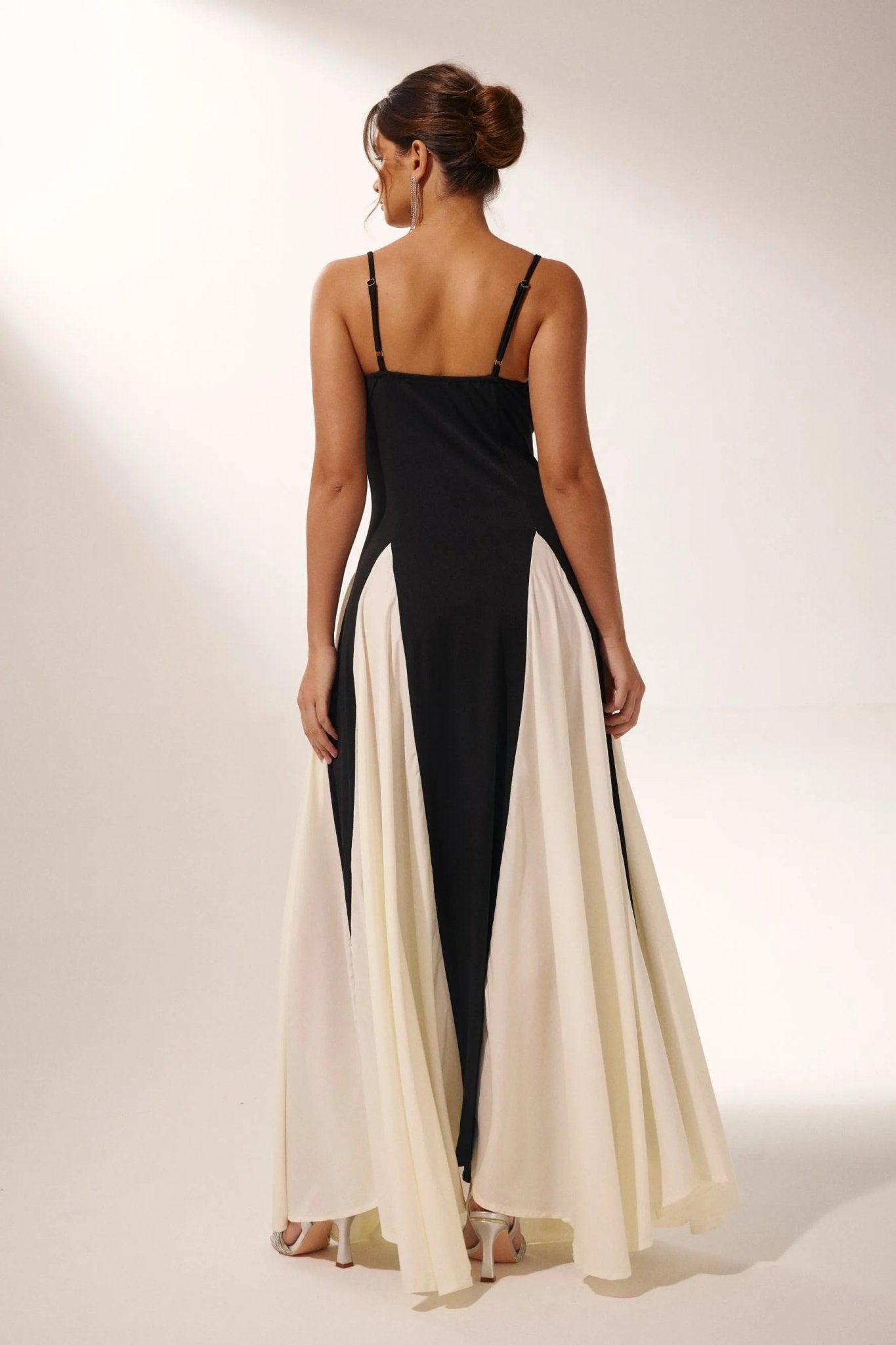 Women’s Cocktail Dresses With Two - Tone Design | Wedding Guest - Mason Luxor