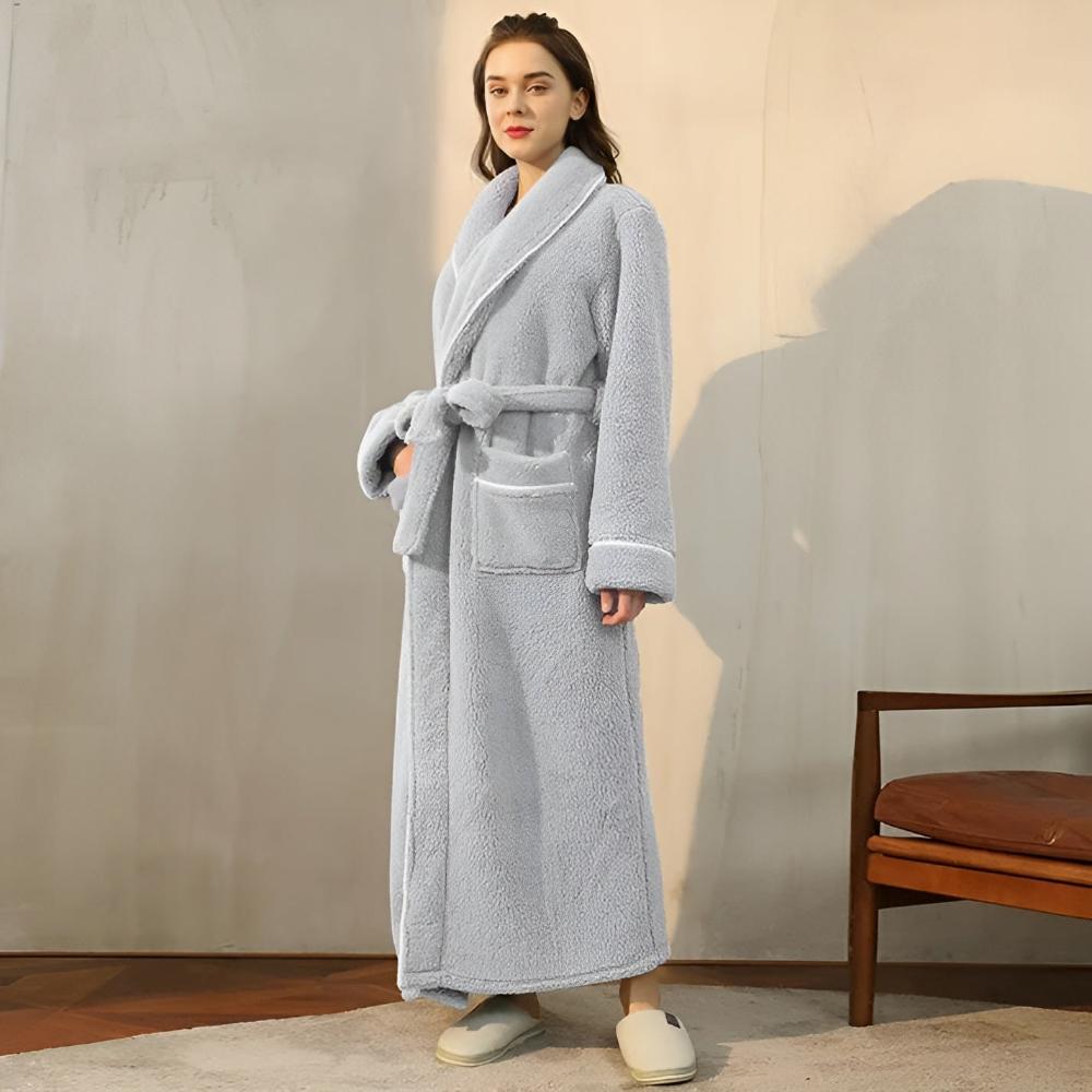 Women’s Dressing Gowns With Belt Tie | Winter - Mason Luxor
