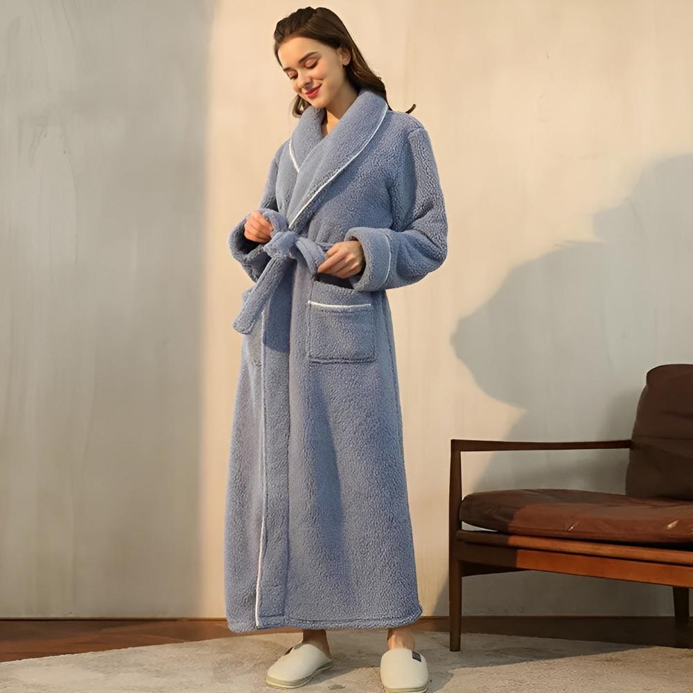 Women’s Dressing Gowns With Belt Tie | Winter - Mason Luxor