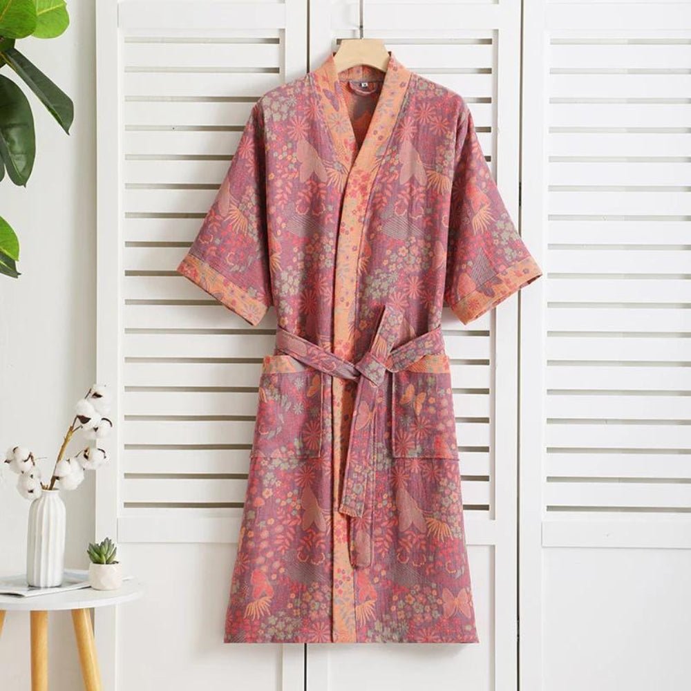 Women’s Dressing Gowns With Floral Print | Comfort - Mason Luxor