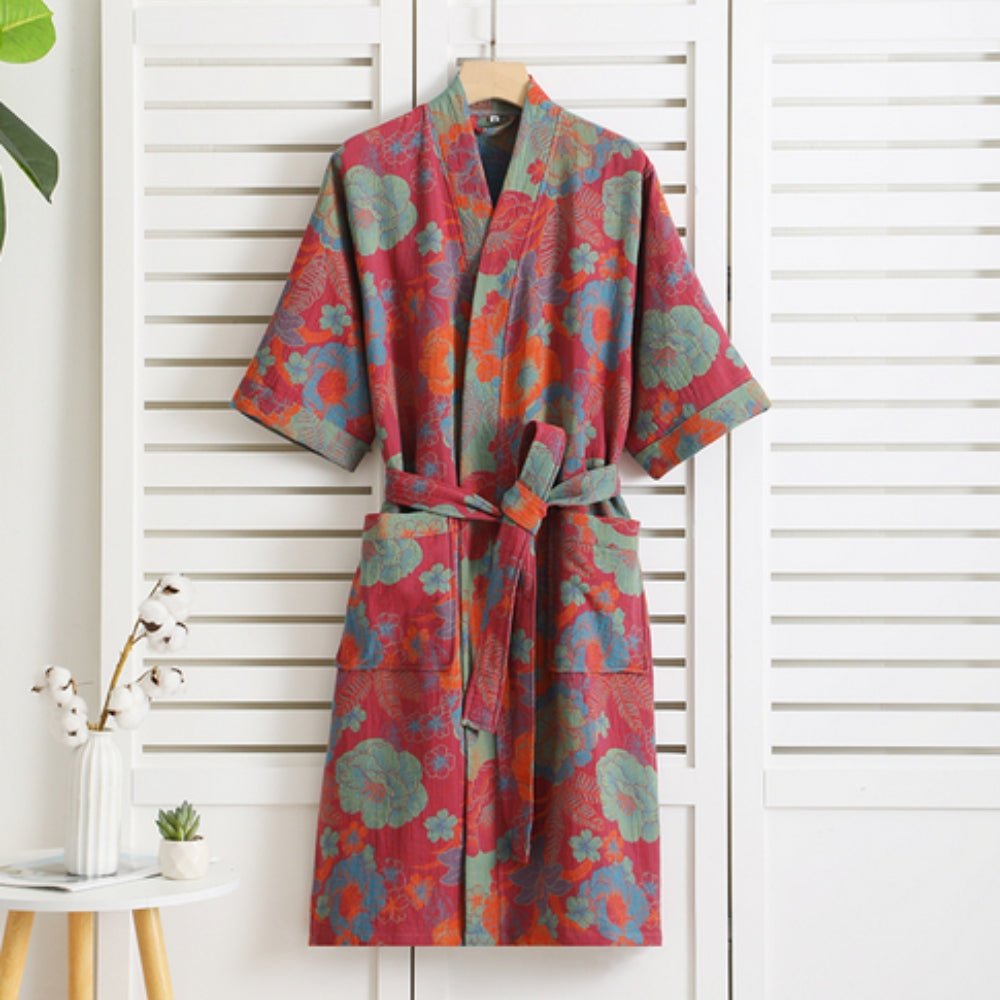 Women’s Dressing Gowns With Floral Print | Comfort - Mason Luxor
