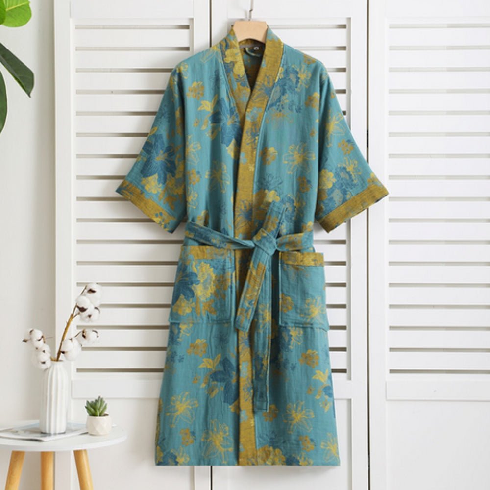 Women’s Dressing Gowns With Floral Print | Comfort - Mason Luxor