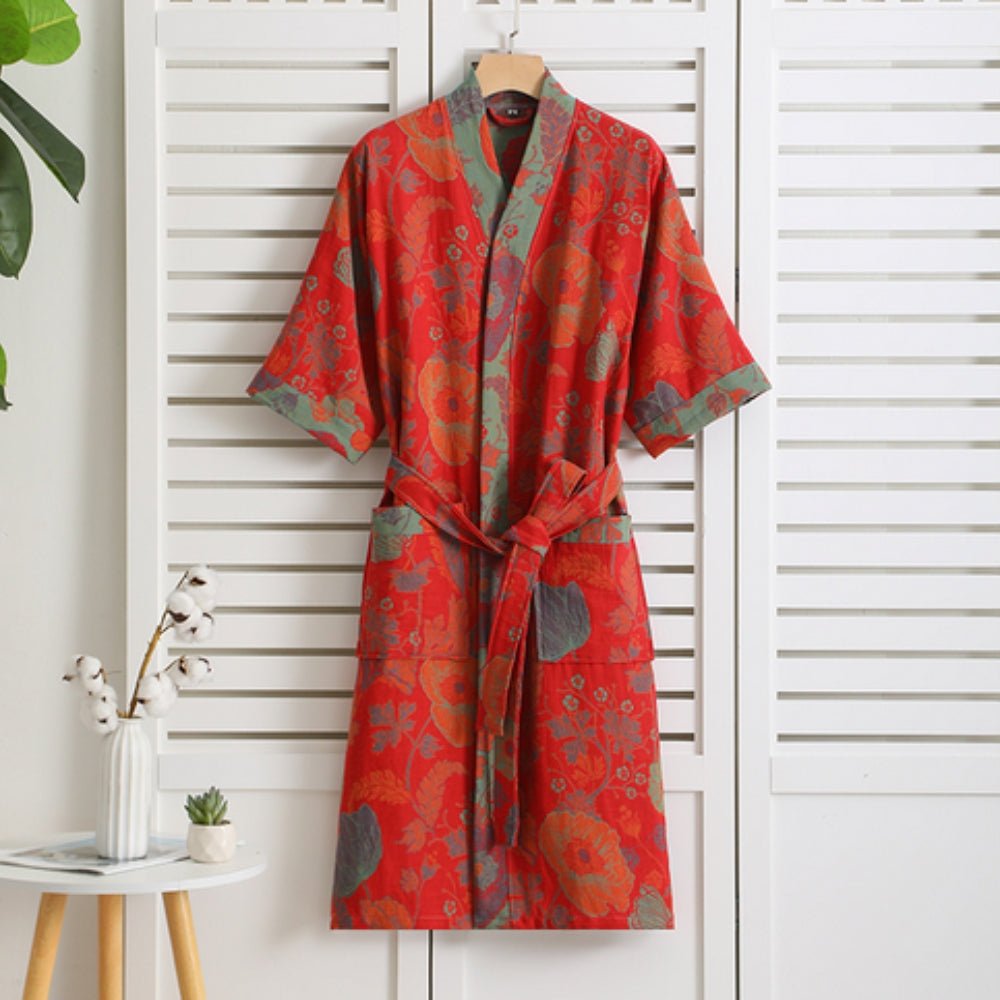 Women’s Dressing Gowns With Floral Print | Comfort - Mason Luxor