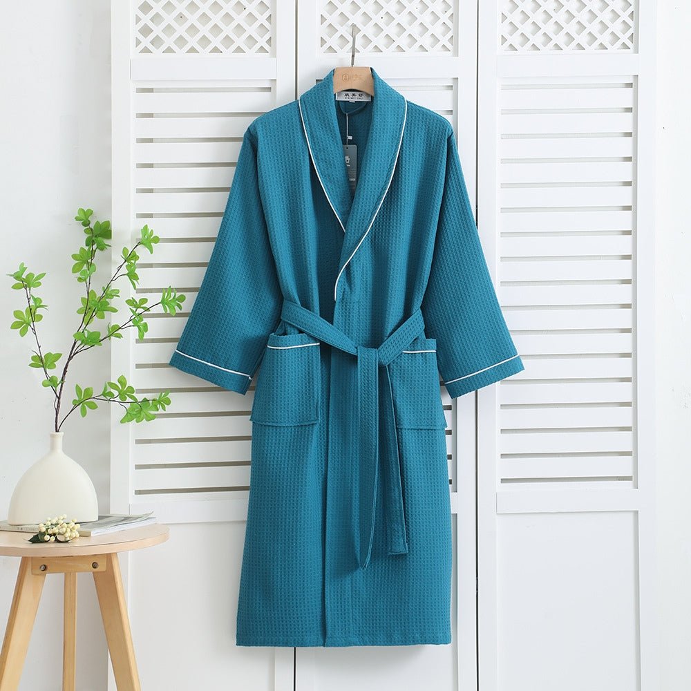 Women’s Dressing Gowns With Patch Pockets | Classic - Mason Luxor