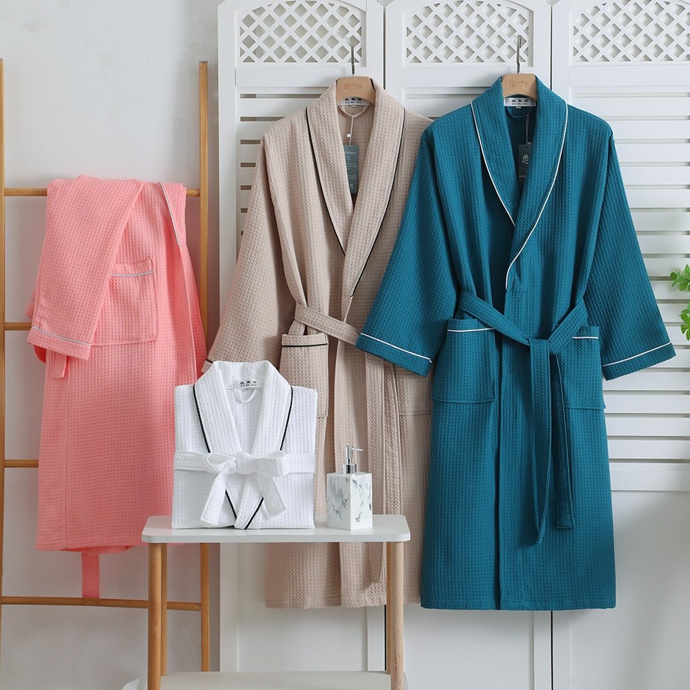 Women’s Dressing Gowns With Patch Pockets | Classic - Mason Luxor