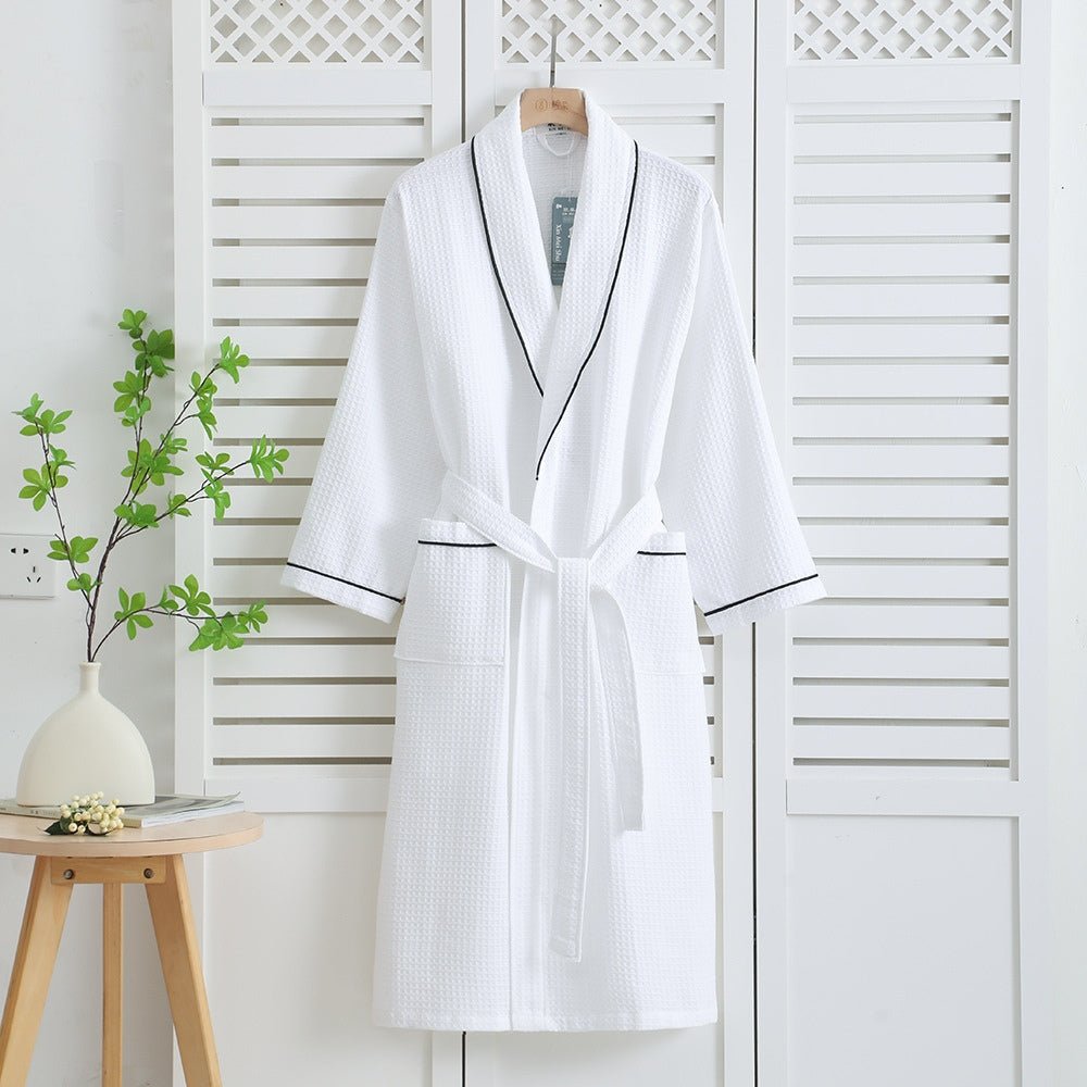 Women’s Dressing Gowns With Patch Pockets | Classic - Mason Luxor