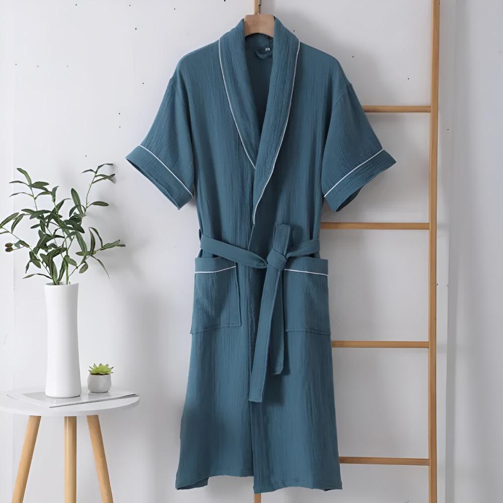 Women’s Dressing Gowns With Short Sleeves | Comfort - Mason Luxor