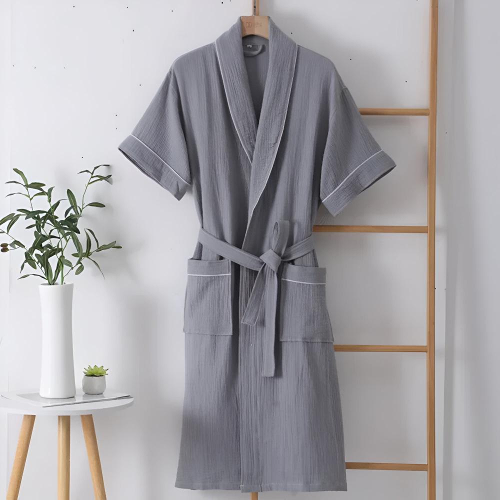 Women’s Dressing Gowns With Short Sleeves | Comfort - Mason Luxor