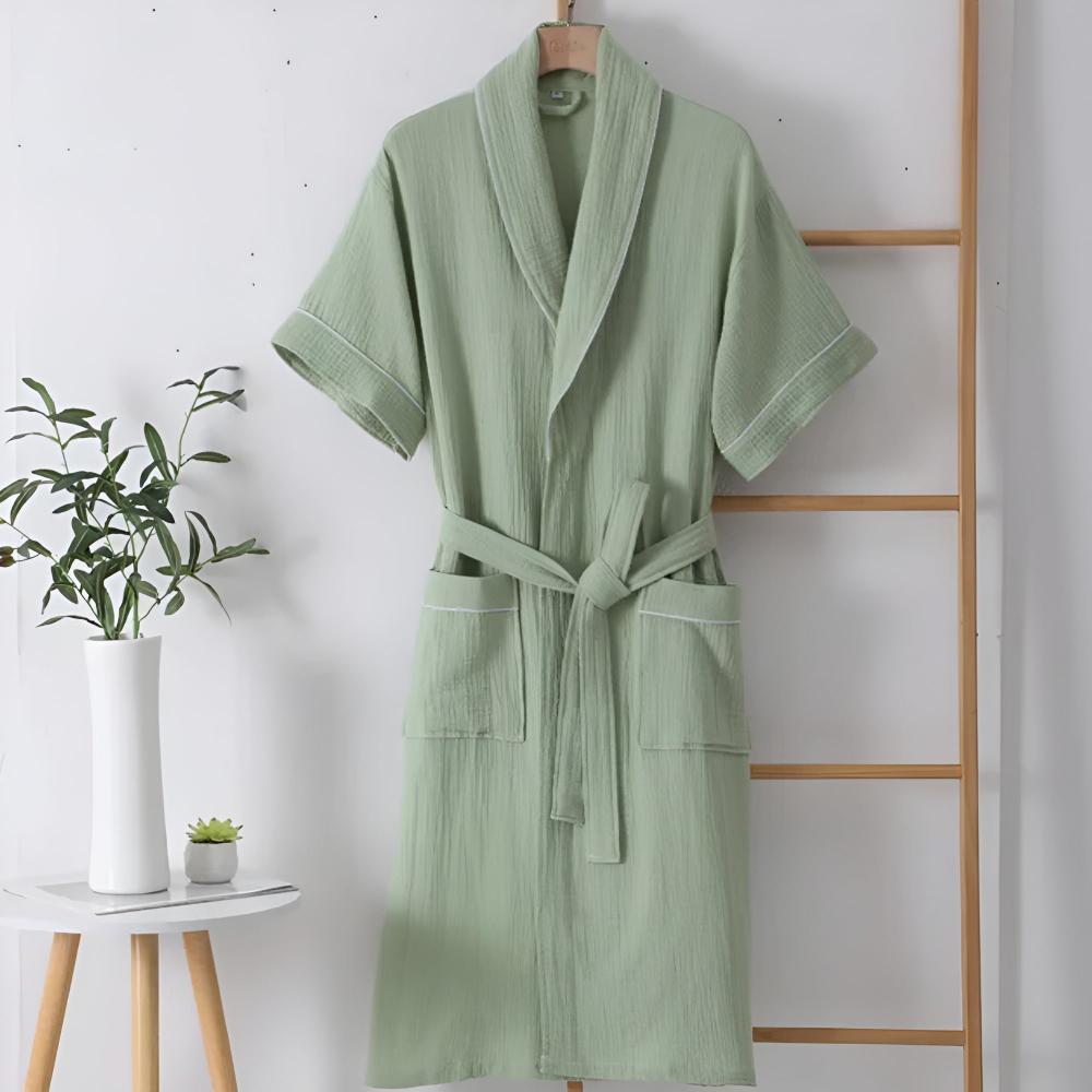 Women’s Dressing Gowns With Short Sleeves | Comfort - Mason Luxor