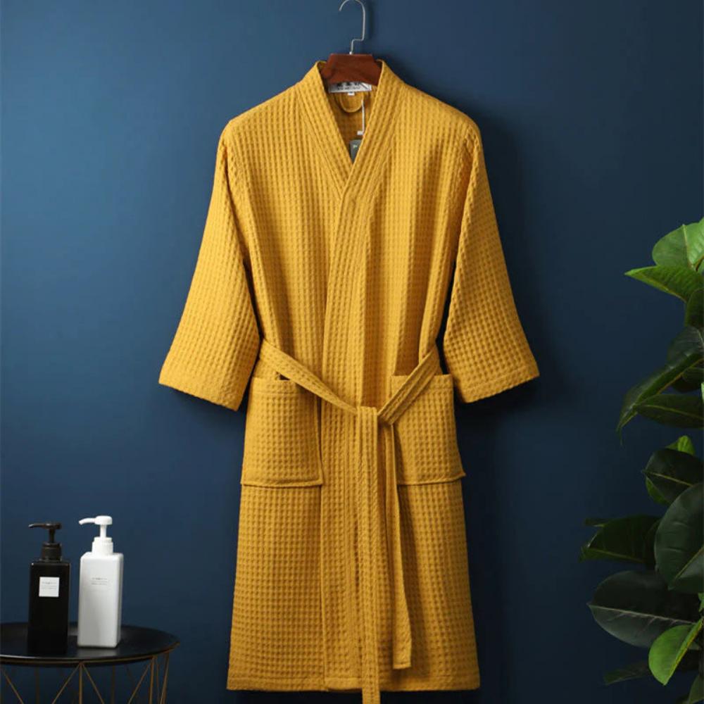 Women’s Dressing Gowns With Textured Finish | Comfort - Mason Luxor