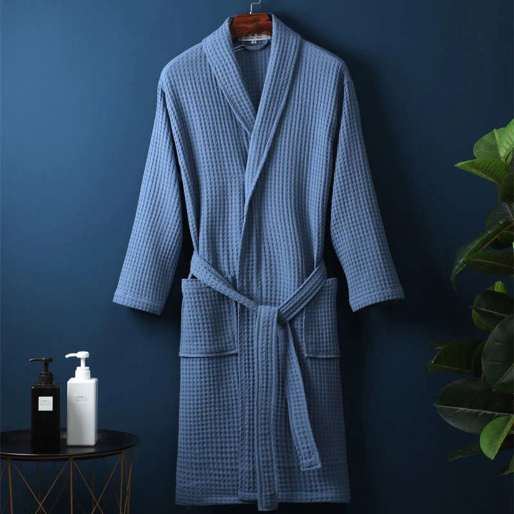 Women’s Dressing Gowns With Textured Finish | Comfort - Mason Luxor