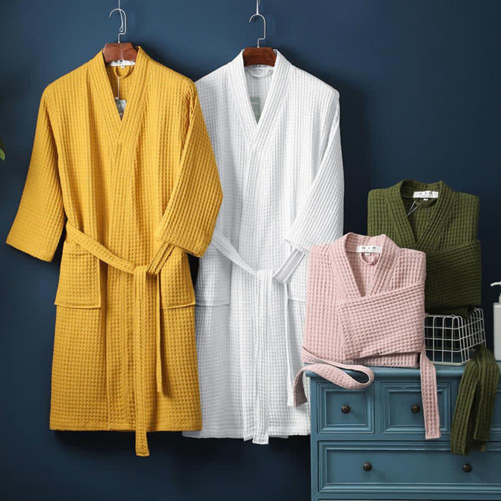 Women’s Dressing Gowns With Textured Finish | Comfort - Mason Luxor