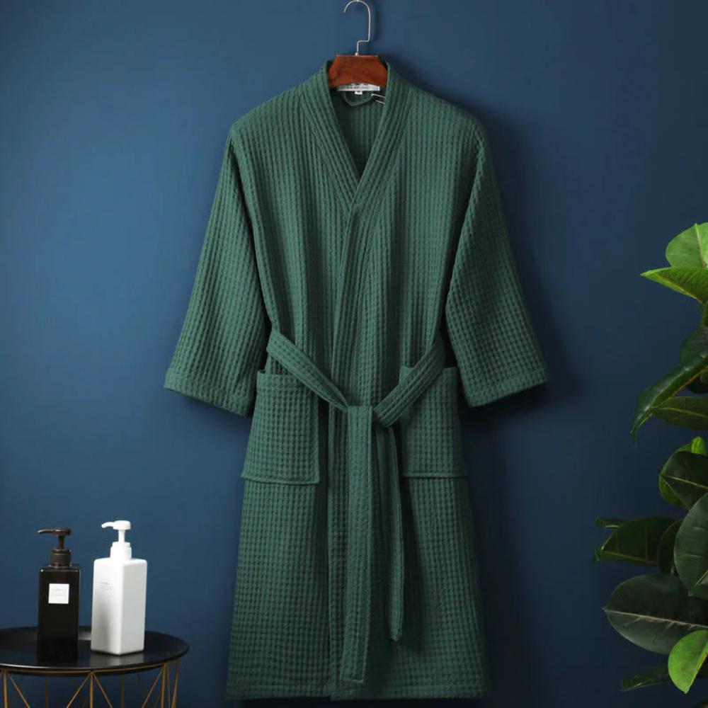 Women’s Dressing Gowns With Textured Finish | Comfort - Mason Luxor