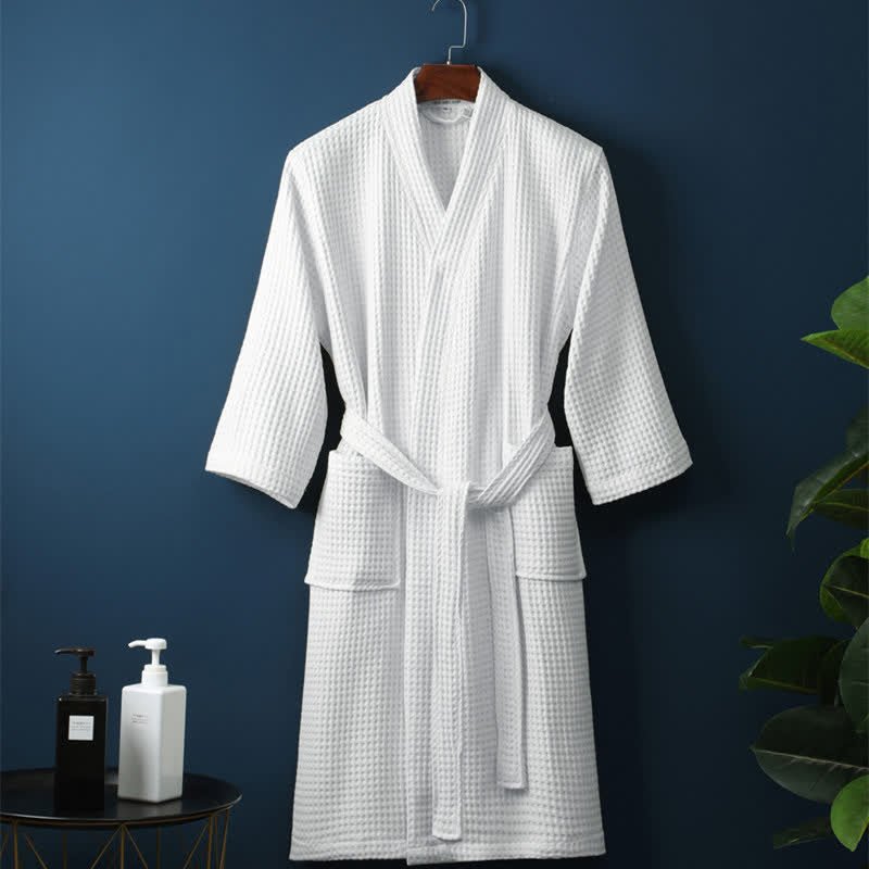 Women’s Dressing Gowns With Textured Finish | Comfort - Mason Luxor