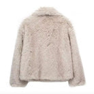 Women’s Fur Coat With Wide Collar | Chic - Mason Luxor