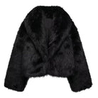 Women’s Fur Coat With Wide Collar | Chic - Mason Luxor