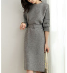 Women’s Jumper Dress With Long Sleeves | Casual - Mason Luxor