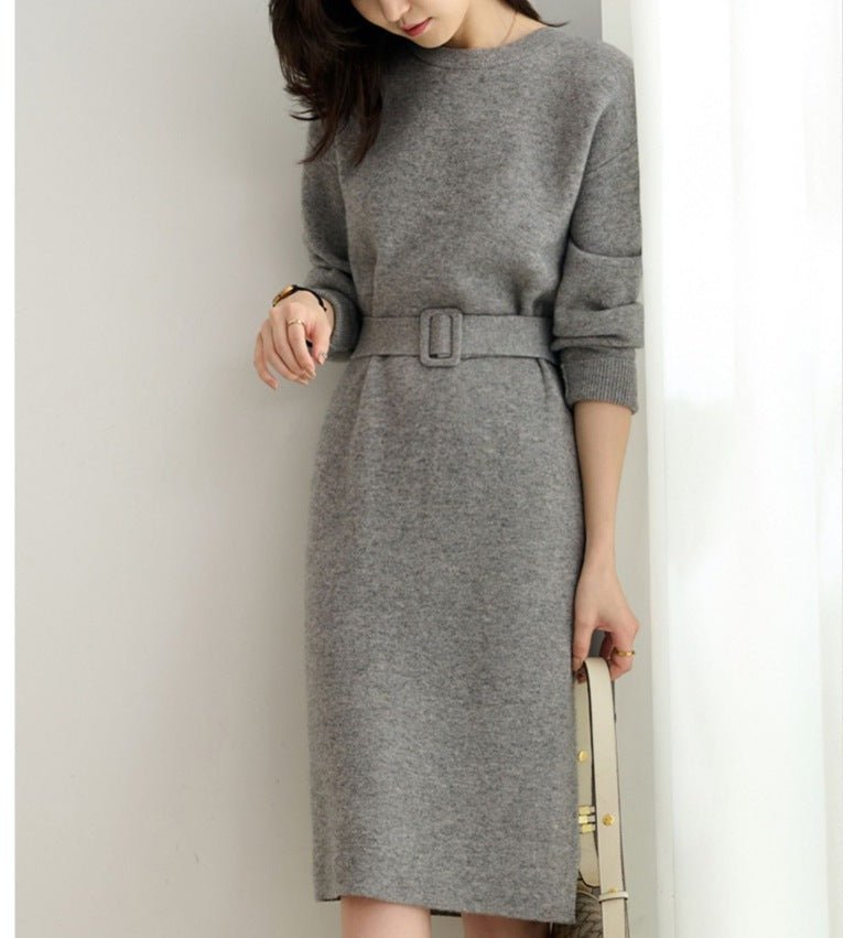 Women’s Jumper Dress With Long Sleeves | Casual - Mason Luxor
