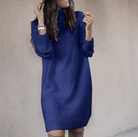 Women’s Jumper Dress With Turtleneck | Classic - Mason Luxor