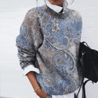 Women’s Jumpers With Paisley Print | Winter - Mason Luxor