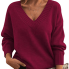 Women’s Jumpers With V Neck Design | Winter - Mason Luxor