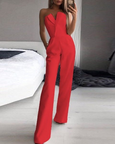 Women’s Jumpsuits With Folded Front Design | Wedding - Mason Luxor