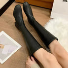 Women’s Knee High Boots With Block Heel | Winter - Mason Luxor