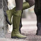 Women’s Knee High Boots With Buckle Strap | Winter - Mason Luxor