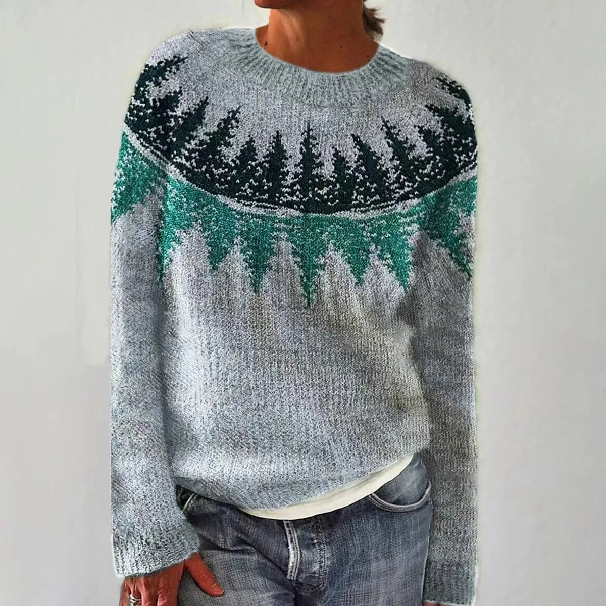 Women’s Knit Jumpers With Nordic Design | Winter - Mason Luxor