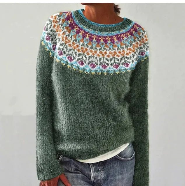 Women’s Knit Jumpers With Nordic Design | Winter - Mason Luxor