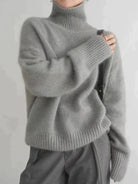 Women’s Knitted Turtleneck Sweater | Winter - Mason Luxor
