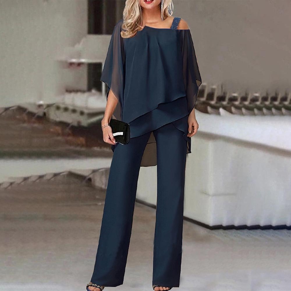 Women’s Layered Jumpsuits With Draped Overlay | Wedding - Mason Luxor
