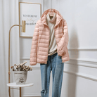 Women’s Lightweight Puffer Jacket With Hood | Winter - Mason Luxor
