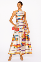 Women’s Multicolour Cocktail Dresses With Sleeveless Cut | Party - Mason Luxor