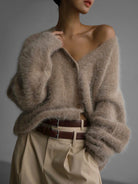 Women’s Oversized Cardigan With Soft Texture | Casual - Mason Luxor