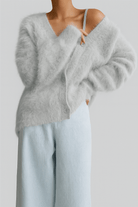 Women’s Oversized Cardigan With Soft Texture | Casual - Mason Luxor