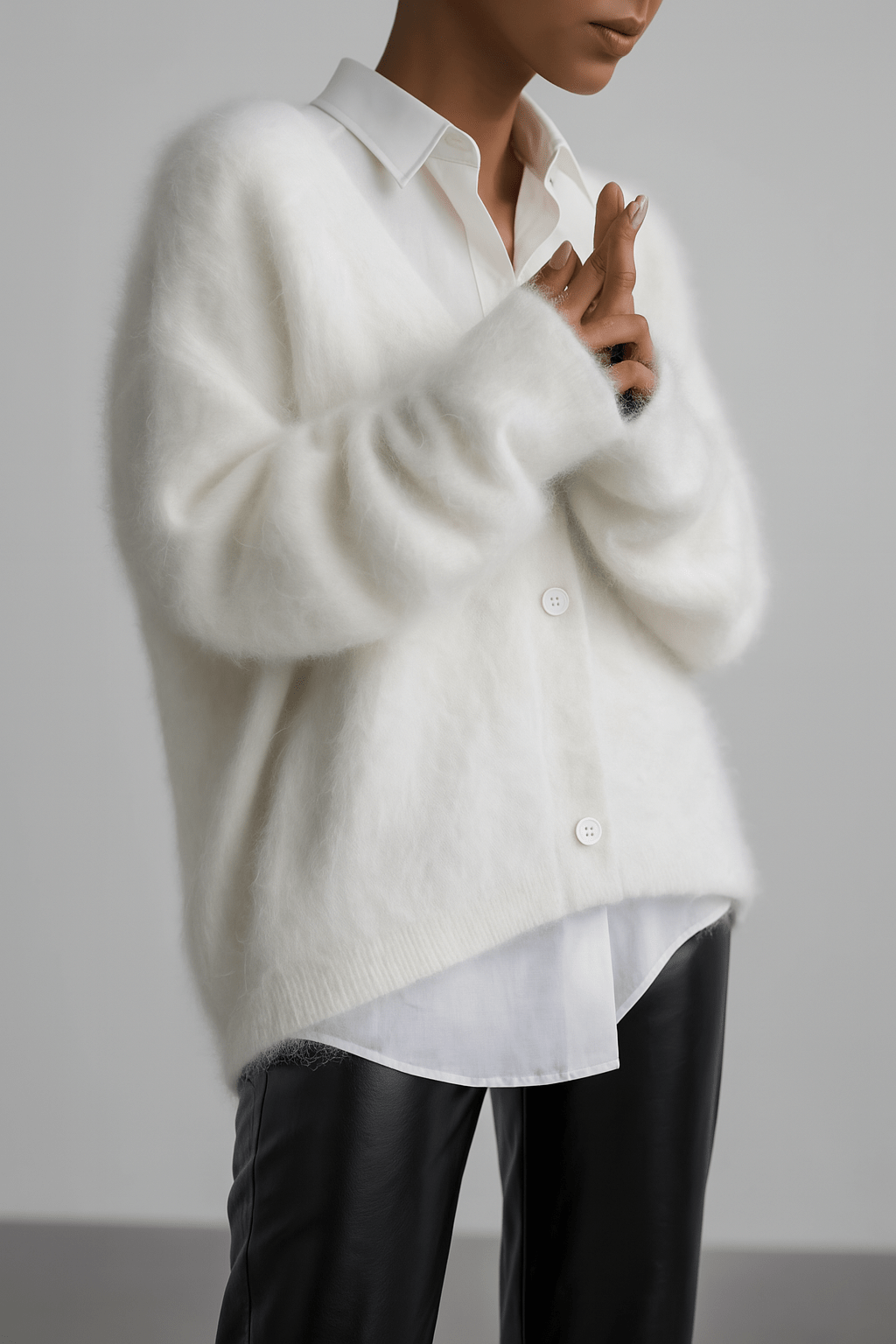 Women’s Oversized Cardigan With Soft Texture | Casual - Mason Luxor