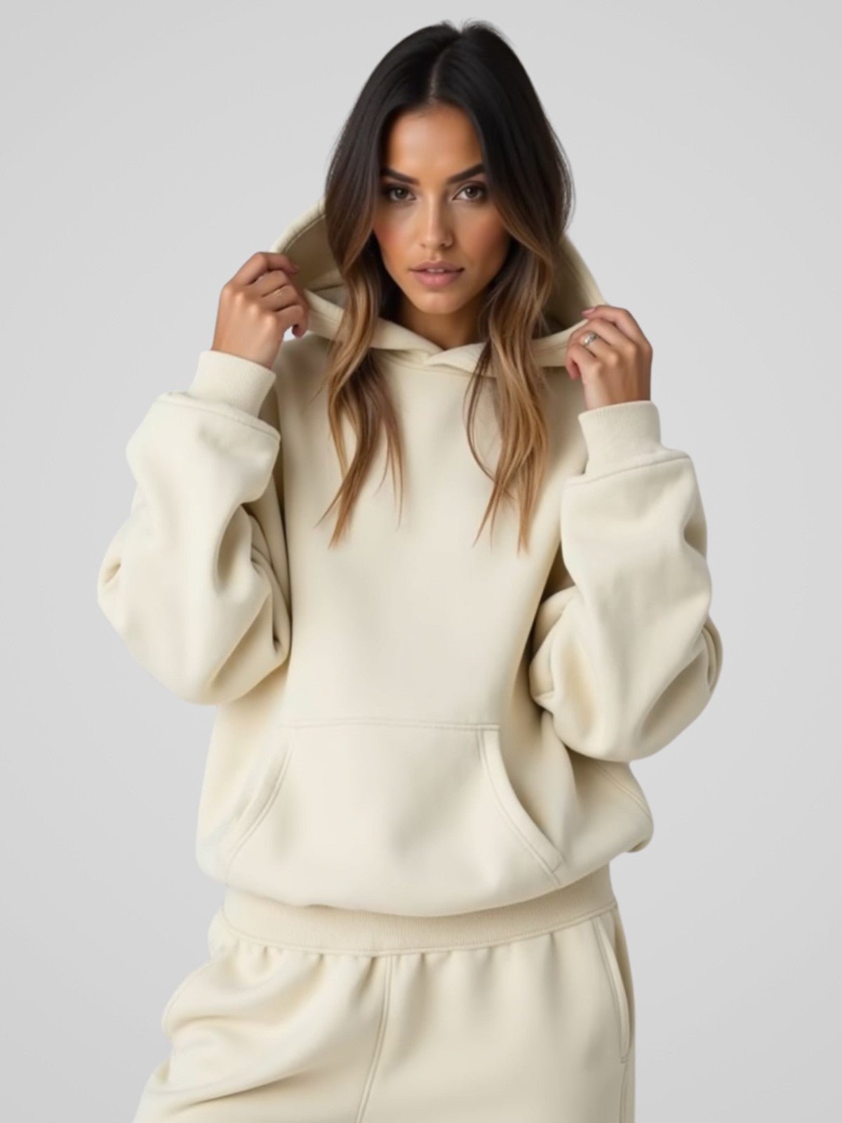 Women’s Oversized Pullover Hoodies with Pocket | Casual - Mason Luxor