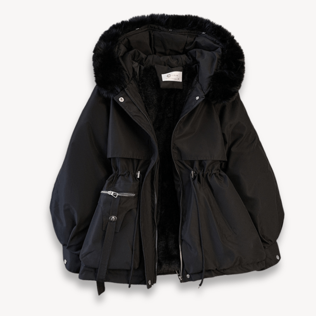 Women’s Parka Jacket with Fur Hood | Winter - Mason Luxor