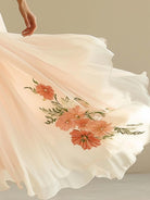 Women’s Pink Bridesmaid Dresses With Floral Design | Summer - Mason Luxor