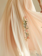 Women’s Pink Bridesmaid Dresses With Floral Design | Summer - Mason Luxor