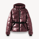 Women’s Puffer Jacket with Belt & Hood | Winter - Mason Luxor